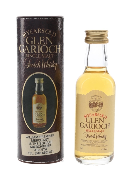 Glen Garioch 10 Year Old Bottled 1980s 5cl / 43%