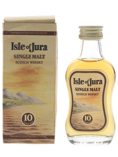 Isle Of Jura 10 Year Old Bottled 1980s 5cl / 40%