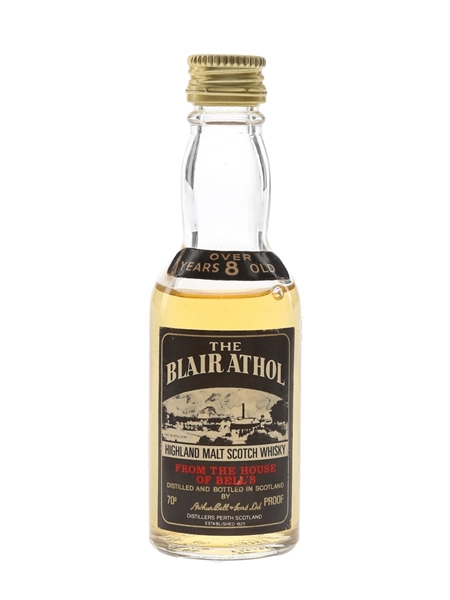 Blair Athol 8 Year Old Bottled 1970s 5cl / 40%