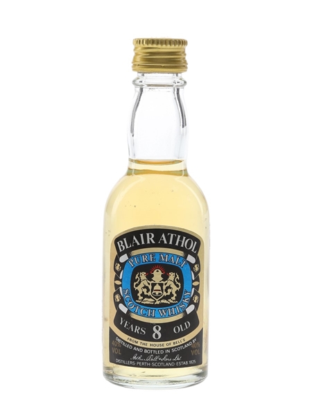 Blair Athol 8 Year Old Bottled 1980s 5cl / 40%