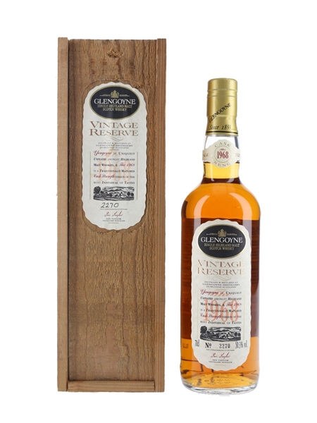 Glengoyne 1968 25 Year Old Vintage Reserve Bottled 1990s 70cl / 50.3%