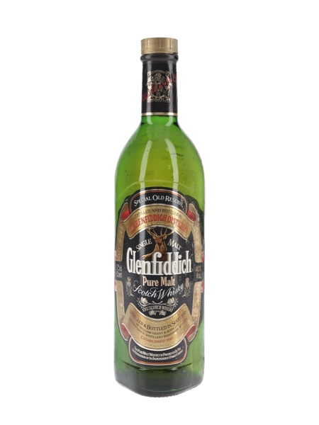 Glenfiddich Special Old Reserve Pure Malt Bottled 1980s 75cl / 40%