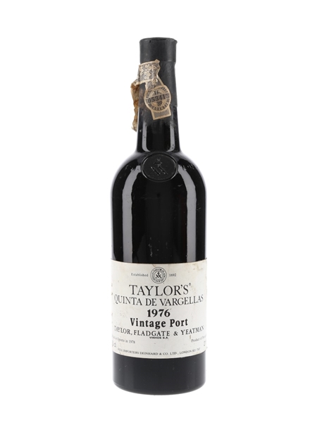 Taylors Quinta De Vargellas 1976 Bottled 1978 - Taylor, Fladgate & Yeatman 75cl / 21%