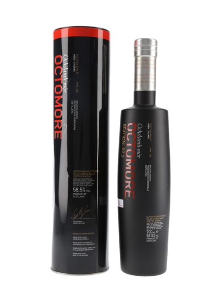 Octomore 5 Year Old Edition 07.2 Travel Retail Exclusive 70cl / 58.5%