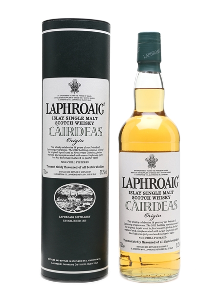 Laphroaig Cairdeas Origin Bottled 2012 70cl