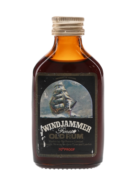 Windjammer Finest Old Rum Bottled 1970s 5cl / 40%