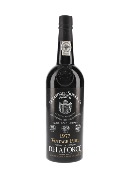 Delaforce 1977 Vintage Port Dent & Reuss Ltd. 75cl