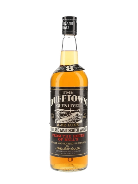 Dufftown Glenlivet 8 Year Old Bottled 1970s 75.7cl / 40%