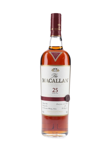 Macallan 25 Year Old Sherry Oak 70cl / 43%