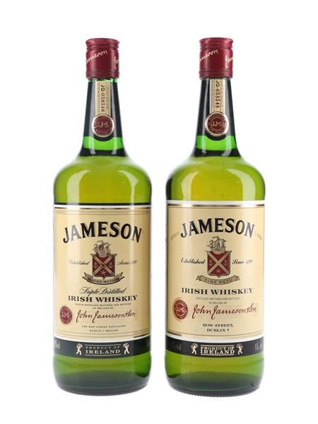 Jameson Bottled 1990s 2 x 100cl / 43%