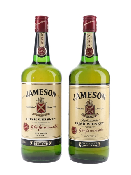 Jameson Bottled 1990s 2 x 100cl / 43%