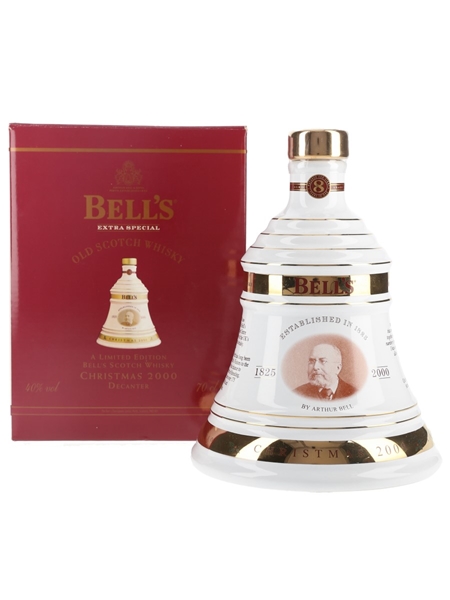 Bell's Christmas 2000 Ceramic Decanter Cherrybank Centre 70cl / 40%