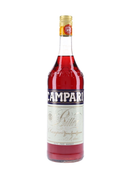 Campari Bitter Bottled 1980s - Duty Free 100cl / 21%