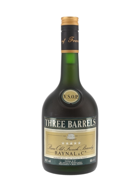 Three Barrels VSOP 5 Star Bottled 1980s 68cl / 40%