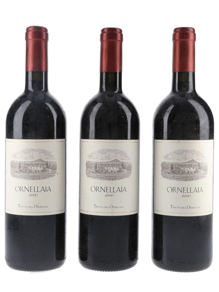 Ornellaia 2000 Bolgheri 3 x 75cl / 14.5%