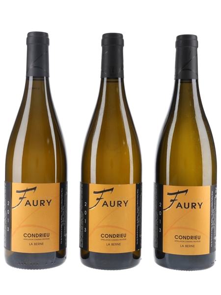 Condrieu La Berne 2013 Lionel Faury 3 x 75cl / 14%