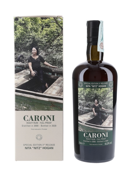 Caroni 2000 Heavy Rum Full Proof 3rd Employees Release Bottled 2020 - Nita 'Nitz' Hogan 70cl / 65.2%