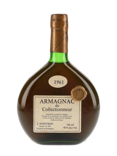 Dupeyron 1961 Armagnac Du Collectionneur  70cl / 40%