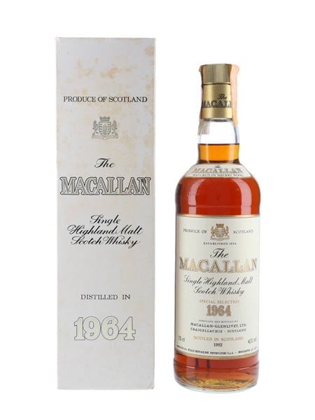 Macallan 1964 Bottled 1982 - Rinaldi 75cl / 43%