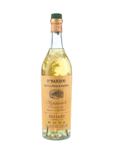 Nardini Aquavite Ruta Grappa Bottled 1960s-1970s 100cl / 43%