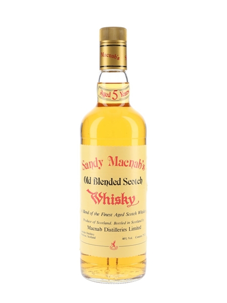 Sandy Macnab's 5 Year Old Bottled 1980s 75cl / 40%