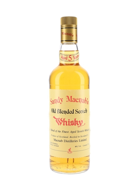 Sandy Macnab's 5 Year Old Bottled 1980s 75cl / 40%