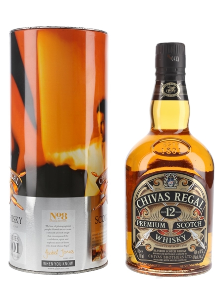 Chivas Regal 12 Year Old Bottled 2001 - Celebration Series No.8 70cl / 40%