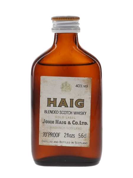 Haig Gold Label Bottled 1960s-1970s 5.6cl / 40%