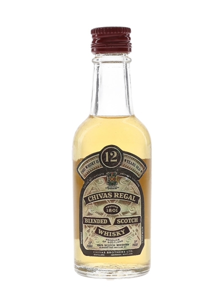 Chivas Regal 12 Year Old Bottled 1960s 5cl / 43%