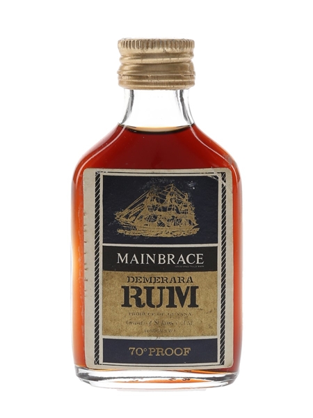 Mainbrace Demerara Navy Rum Bottled 1960s-1970s 5cl / 40%