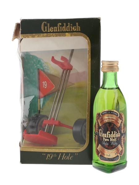 Glenfiddich Pure Malt Golf Trolley - 19th Hole 5cl / 40%