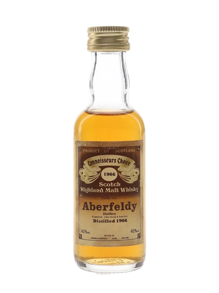 Aberfeldy 1966 Connoisseurs Choice Bottled 1980s - Gordon & MacPhail 5cl / 40%