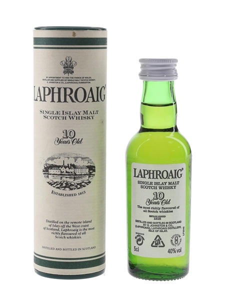 Laphroaig 10 Year Old Bottled 1990s 5cl / 40%