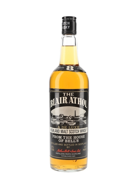 Blair Athol 8 Year Old Bottled 1970s 75.7cl / 40%