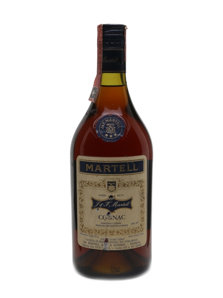 Martell 3 Star Cognac Bottled 1970s 75cl / 40%