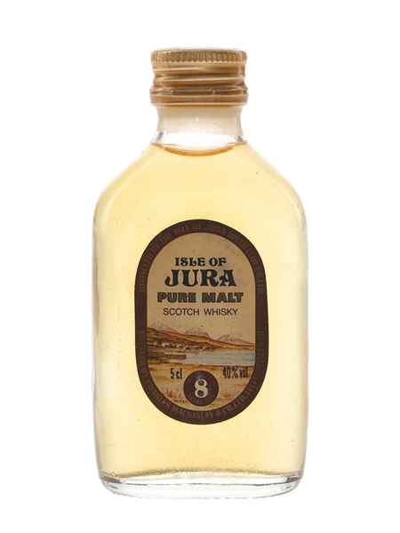 Isle Of Jura 8 Year Old Bottled 1980s 5cl / 40%