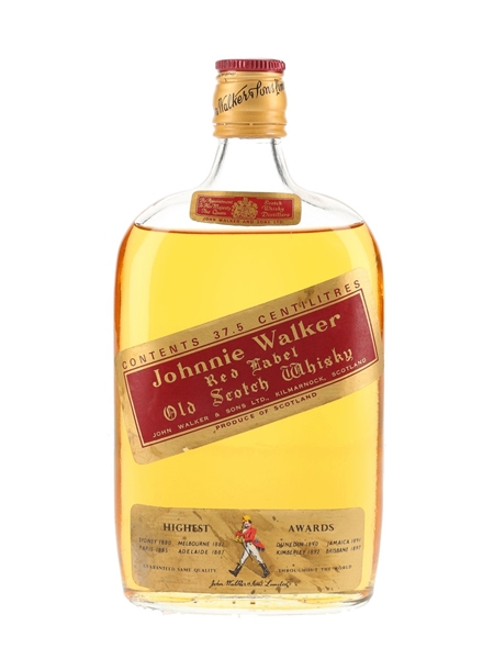 その他 Johnnie Walker Red Label Old Scotch Whis Buy Johnnie Walker Red Label Old 4/5 qt Late 1970s | Flask Wines