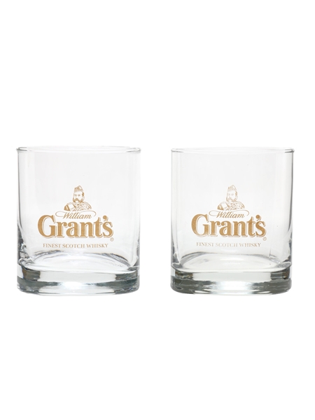 Grant's Whisky Tumblers  9cm Tall