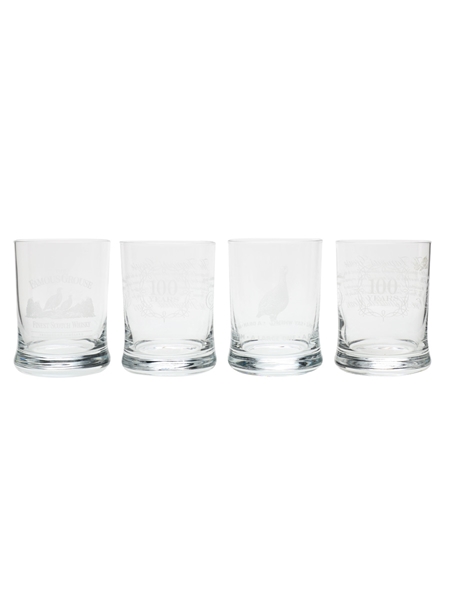 Famous Grouse Whisky Tumblers  9.5cm Tall