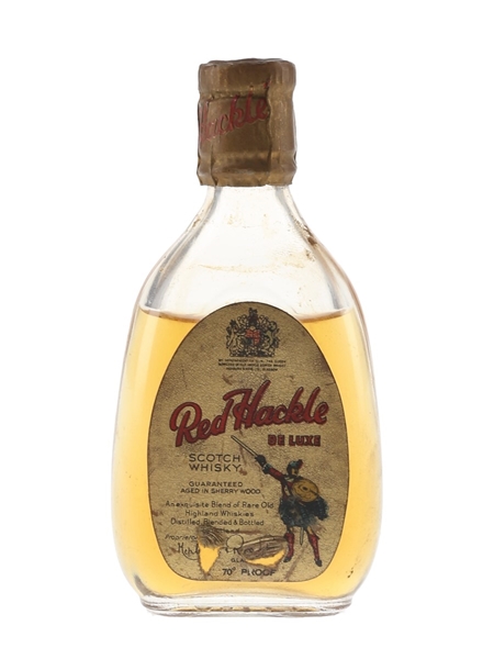 Red Hackle De Luxe Bottled 1950s-1960s 5cl / 40%