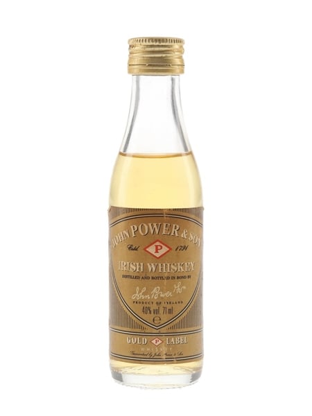 John Power & Sons Gold Label Bottled 1980s 7.1cl / 40%