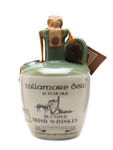 Tullamore Dew Ceramic Decanter Bottled 1970s 75cl / 43%