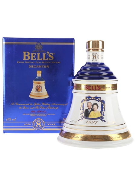 Bell's Ceramic Decanter Golden Wedding Anniversary 1997 70cl / 40%