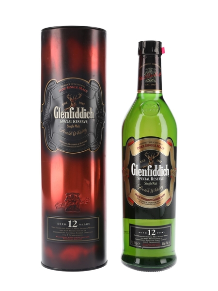 Glenfiddich 12 Year Old Old Presentation 70cl / 40%