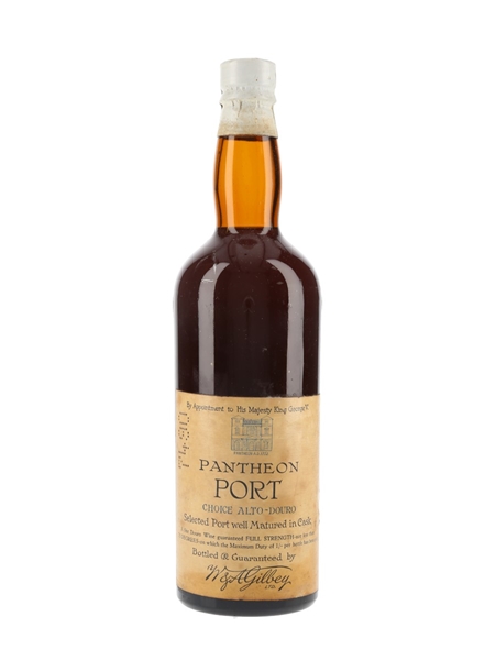 Gilbey Pantheon Port Bottled 1930s 75cl