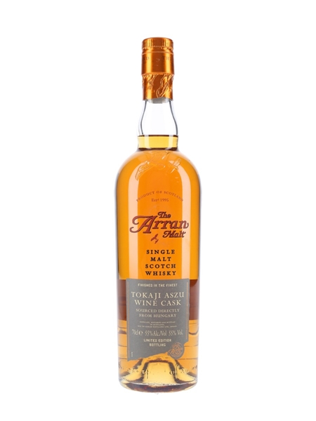 Arran Tokaji Aszu Wine Cask  70cl / 55%