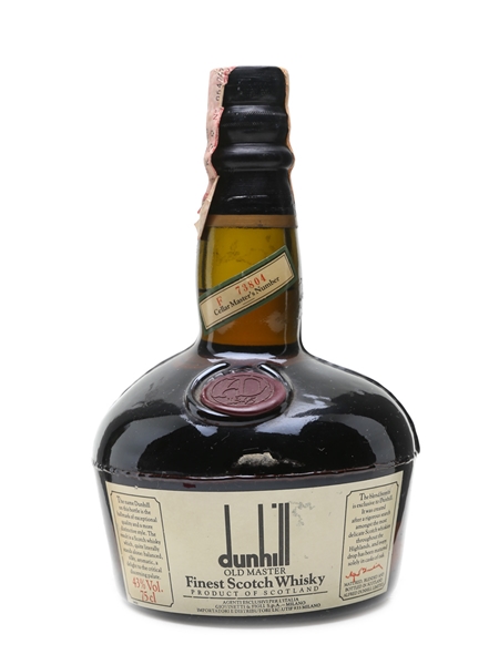 Dunhill Finest Scotch Whisky Bottled 1980s 75cl / 43%