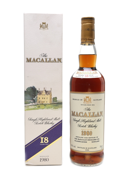 Macallan 1980 18 Year Old 70cl / 43%