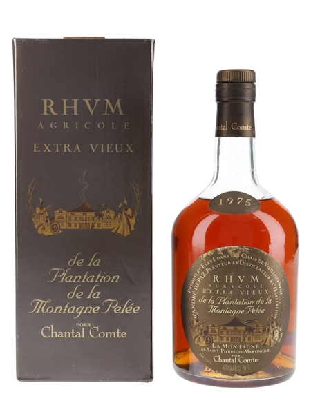 Chantal Comte 1975 Rhum Agricole Plantation De La Montagne Pelee 70cl / 45%