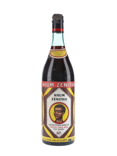 Zenitha Rhum Bottled 1950s-1960s - Guevel 100cl / 40%